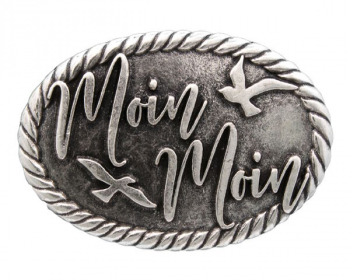 Design Gürtelschnalle Moin Möwe Umjubelt Buckle de