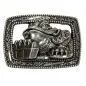 Preview: Design Belt Buckle Frog with treasure chest