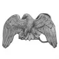 Preview: Eagle with spread wings, cast pewter, silver