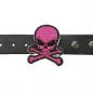 Preview: Belt Buckle Skull purple with belt