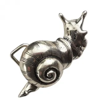 Designer-Gürtelschnalle Schnecke