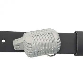 Buckle Shure Mikrophone with belt