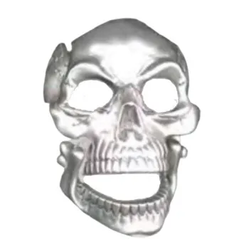 Belt Buckle Skull + movable jaw
