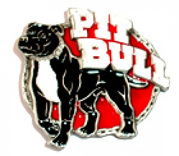 pitbull belt buckle