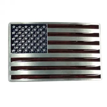 Belt Buckle US Flag - Stars + Stripes