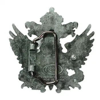 Belt Buckle Coat of Arms Eagles back