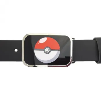 Gürtelschnalle Poke Ball mit Gürtel