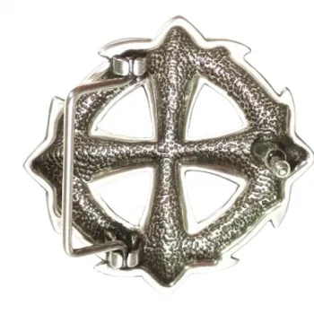 Belt Buckle By Mora Design Cross back