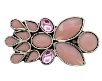 Design Belt Buckle Pink Flower from Umjubelt