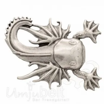 Design Belt Buckle Oxie silver from Umjubelt