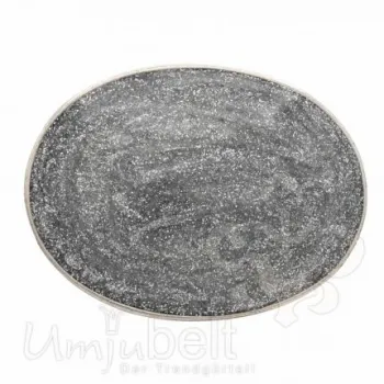 Design Belt Buckle Glitterati silver metallic from Umjubelt