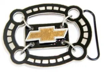 Belt Buckle Chevrolet Logo oval