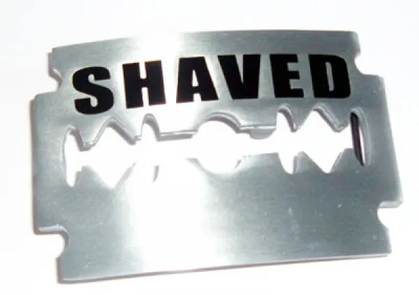 Buckle Shaved - Razor Blade