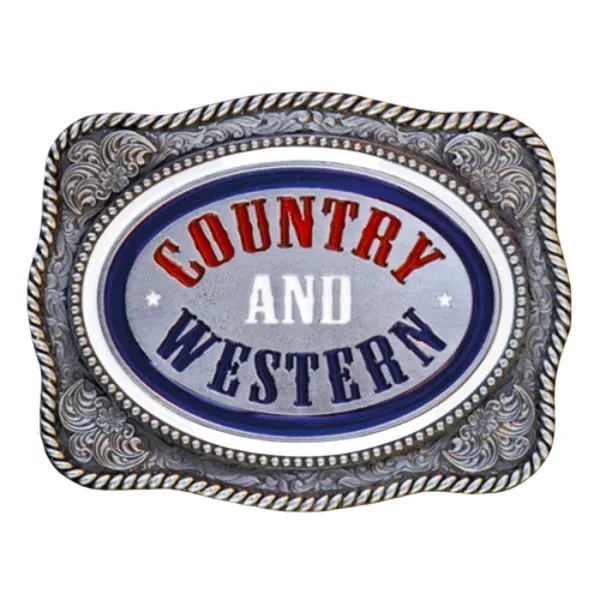 Belt Buckle Country And Western