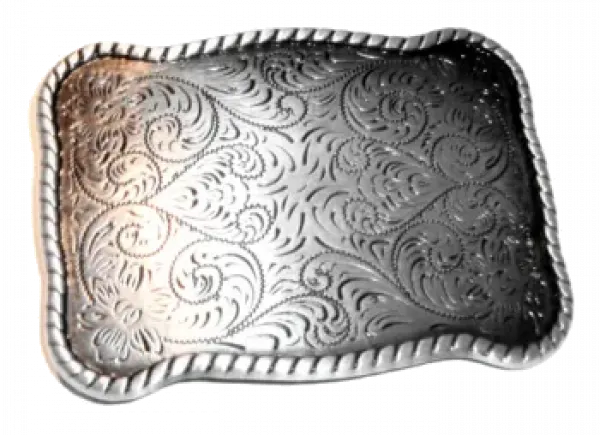 Belt Buckle Flower Ornaments, Western Style