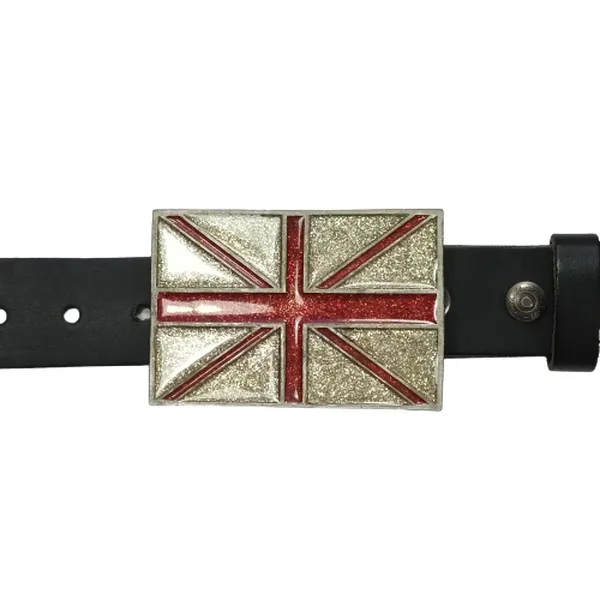 Belt Buckle Union Jack with belt