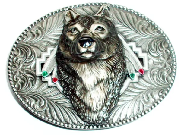 Buckle Wolfhead