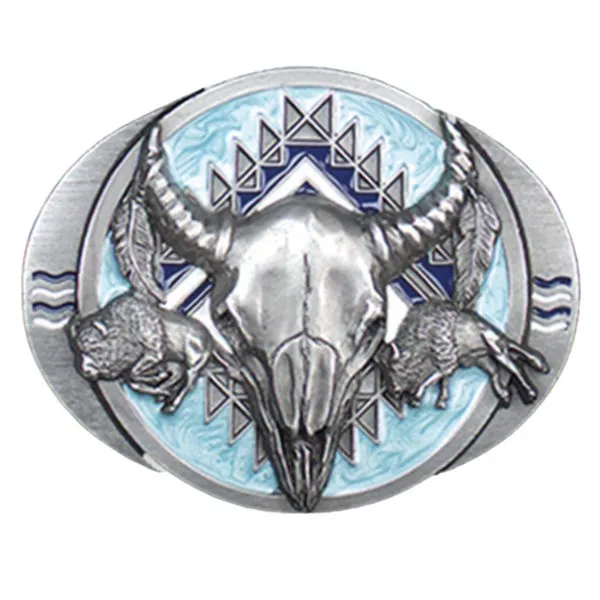 Belt Buckle Bull Head