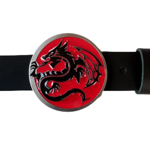 Belt Buckle Chinese Dragon with belt