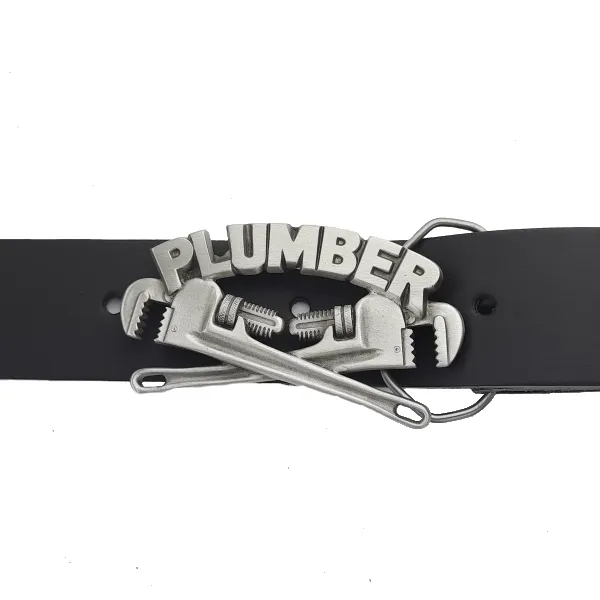 Buckle Plumber with belt