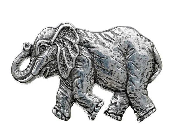 Design Belt Buckle Elephant from Umjubelt