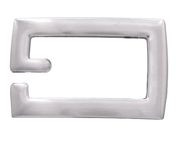 Design Belt Buckle Present silver satin from Umjubelt