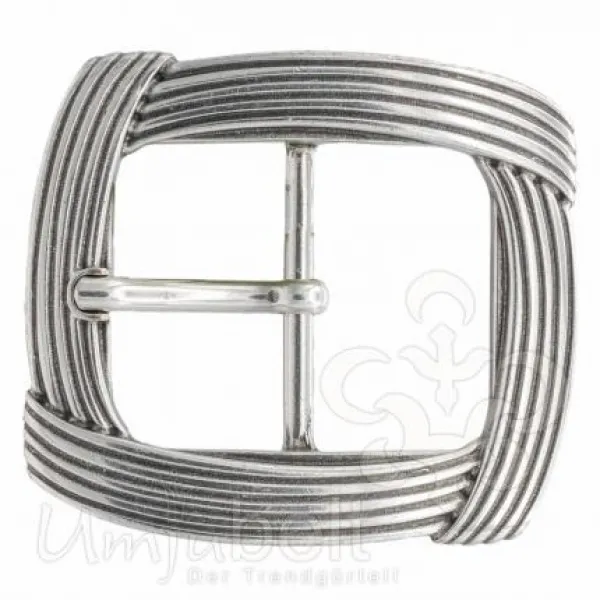 Design Belt Buckle Lido silver from Umjubelt