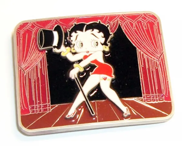 Belt Buckle Betty Boop rectangular