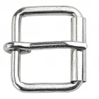 Roller Buckle, nickel-plated, 5 x 5 cm, silver-colored | Sliding buckle